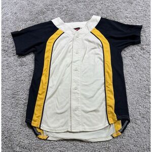 Nike MLB‎ Pittsburg Pirate Women's Button Up Jersey Shirt Casual Sports Gear XS